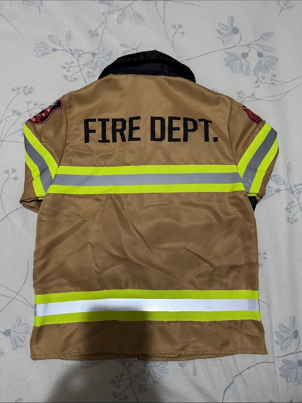 Disguise Kids Fire Fighter Costume (Size: M) - Picture 3 of 3